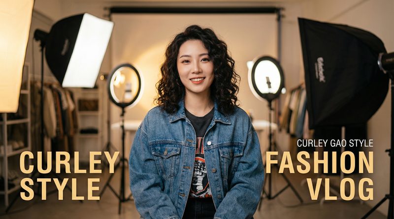 黄色仓库时尚穿搭vlog视频